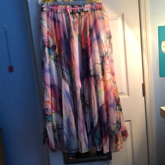 Boho floor length skirts - Picture 3 of 4